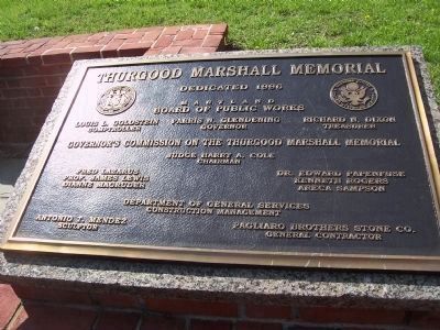Thurgood Marshall Quotes. Thurgood Marshall Memorial