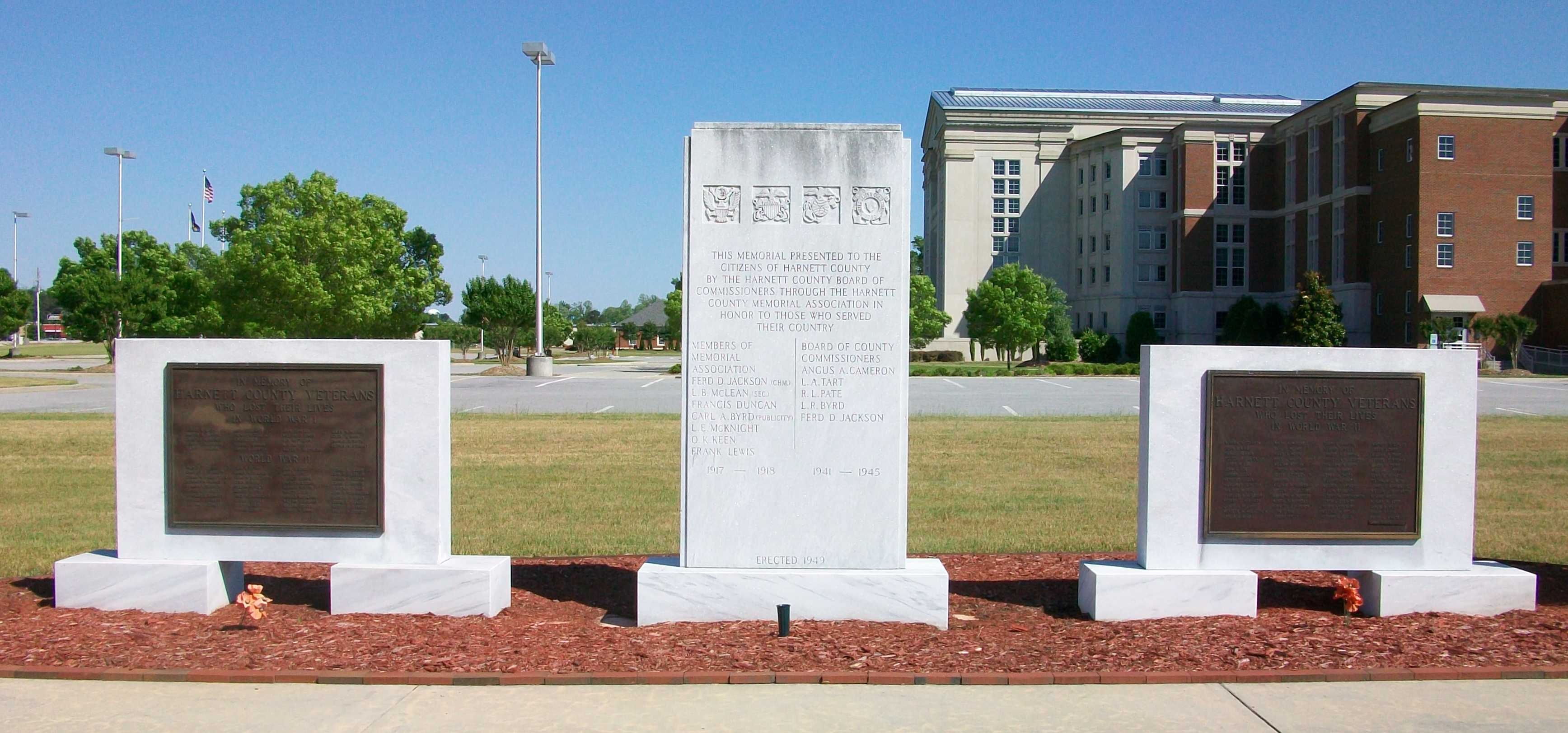Harnett County Veterans Memorial