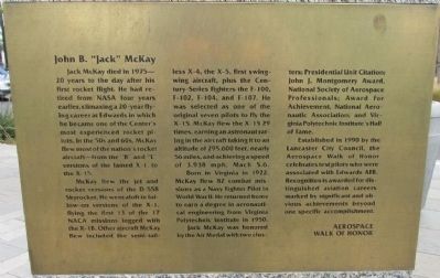 John B. "Jack" McKay Marker image. Click for full size.