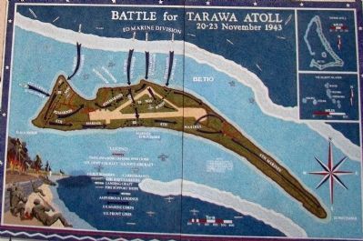 Battle for Tarawa Atoll, 20–23 November 1943 image. Click for full size.