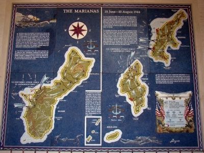 The Marianas, 15 June – 10 August 1944 image. Click for full size.