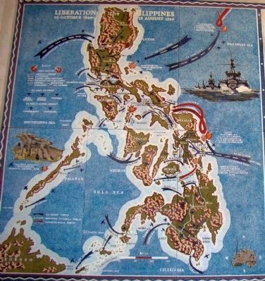 Liberation of the Philippines<br>20 October 1944 – 15 August 1945 image. Click for full size.