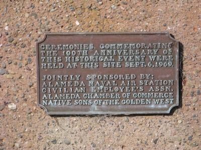 The 1st Transcontinental Railroad Small Upper Marker image. Click for full size.