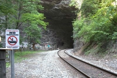 The Natural Tunnel, South Entrance image. Click for full size.