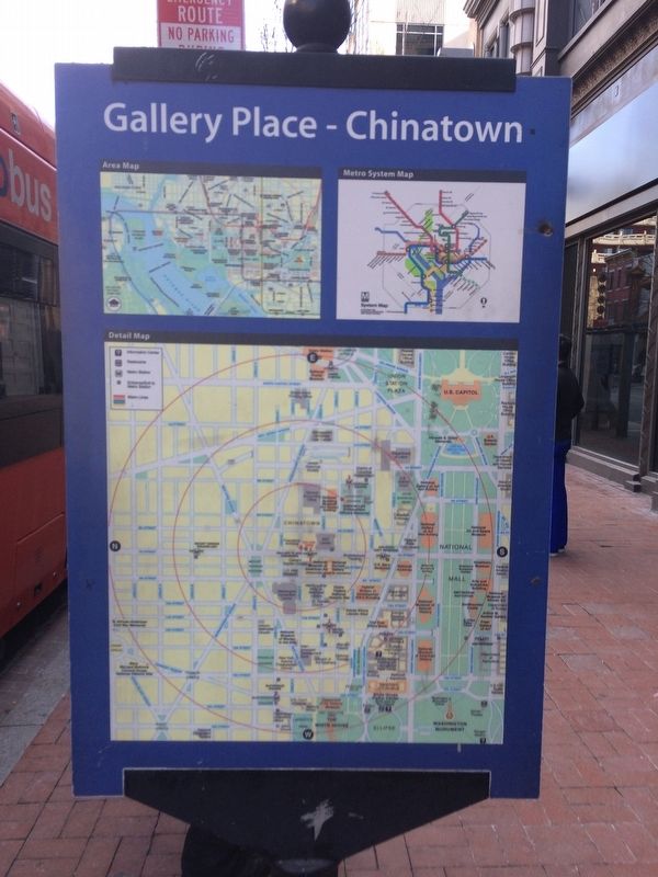 Discover DC / Gallery Place - Chinatown Marker image, Touch for more information