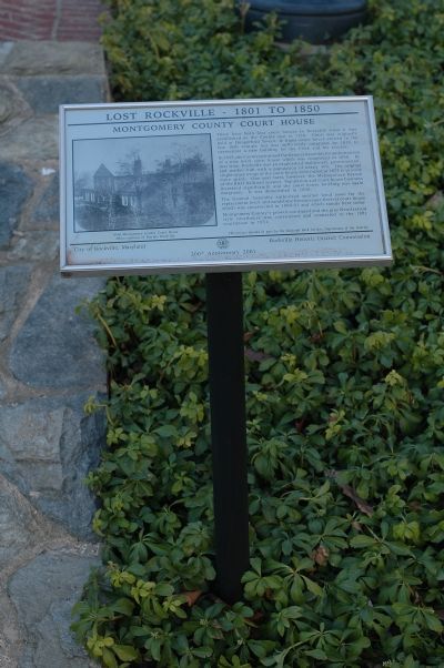 Montgomery County Court House Marker image. Click for full size.
