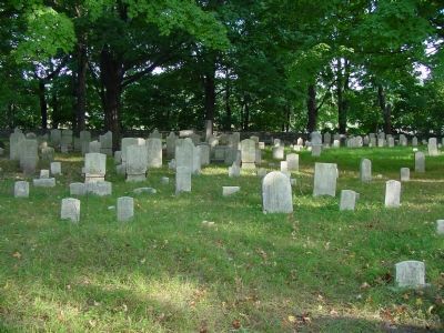 Danbury Mission Cemetery image. Click for full size.