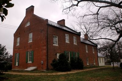 The Rear of the Beall-Dawson House. Click for full size. The Rear of the Beall-Dawson House image. Click for full size.