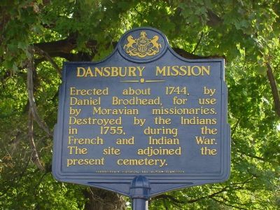Dansbury Mission Marker image. Click for full size.