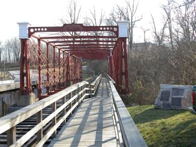 Bollman Iron Truss Bridge. Click for full size. Bollman Iron Truss Bridge image. Click for full size.
