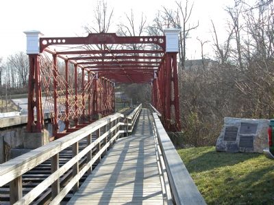 Bollman Iron Truss Bridge image. Click for full size.