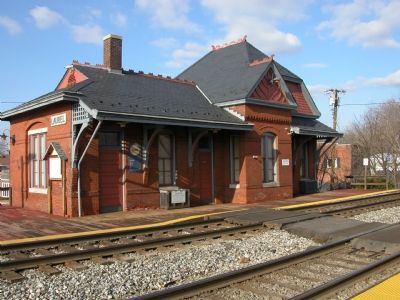 Laurel Railroad Depot image. Click for full size.