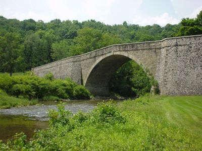 The Casselman Bridge image. Click for full size.