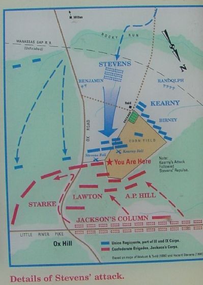 Closeup of Map Reproduced on Marker. Click for full size. Closeup of Map Reproduced on Marker image. Click for full size.