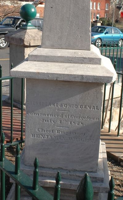 Chesapeake & Ohio Canal Marker image. Click for full size.