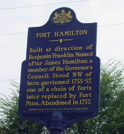 Fort Hamilton Marker image. Click for full size.