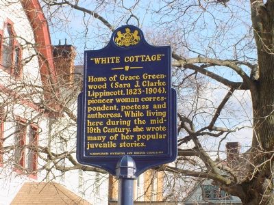 White Cottage Marker image. Click for full size.