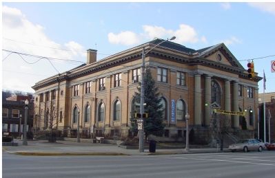 The Carnegie Library image. Click for full size.