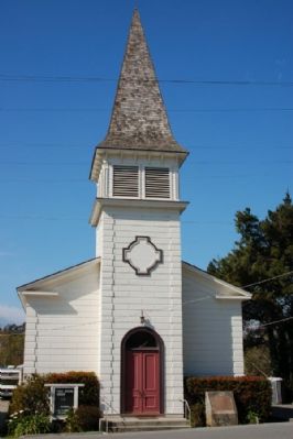 First Congregational Church of Pescadero Marker. Click for full size. First Congregational Church of Pescadero Marker image. Click for full size.