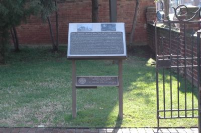 The Carlyle House and the 18th-Century Site Marker. Click for full size. The Carlyle House and the 18th-Century Site Marker image. Click for full size.