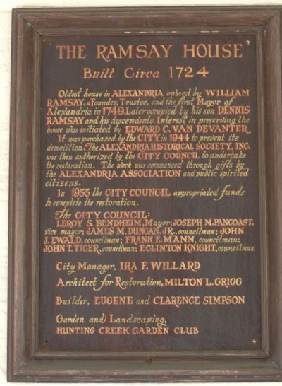 Wooden Plaque. Click for full size. Wooden Plaque image. Click for full size.