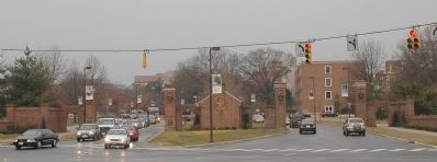 Founder's Gateway at U of MD's Baltimore Avenue Entrance image. Click for full size.