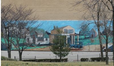 The Spirit of Wheaton Mural image. Click for full size.