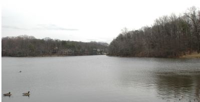 Winter View of Greenbelt Lake image. Click for full size.