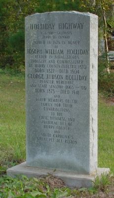 Holliday Highway Marker. Click for full size. Holliday Highway Marker image. Click for full size.