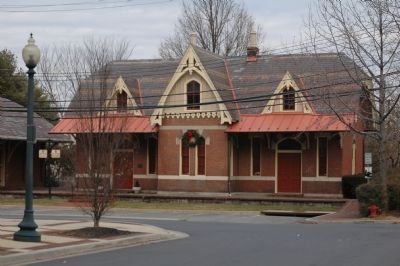 B&O Railroad Station image. Click for full size.
