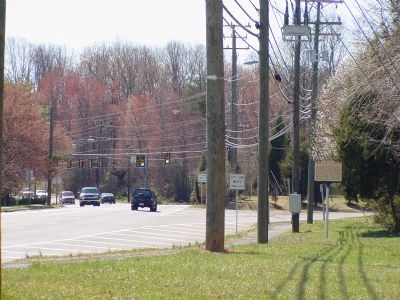 Odrick's Corner Marker. Click for full size. Odrick's Corner Marker image. Click for full size.