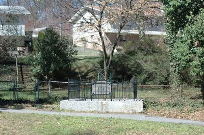 The Eleanor Roosevelt Memorial Tree and Marker image. Click for full size.