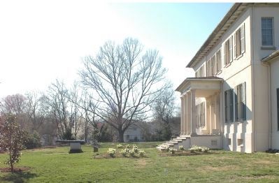 South Lawn of Riversdale Mansion. Click for full size. South Lawn of Riversdale Mansion image. Click for full size.