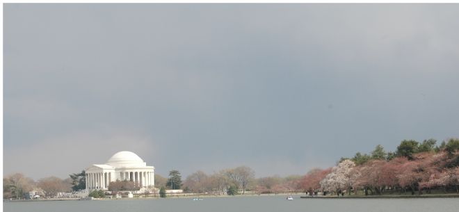 The Jefferson Memorial Across the Tidal Basin image. Click for full size.