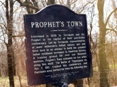 Prophet's Town Marker image. Click for full size.