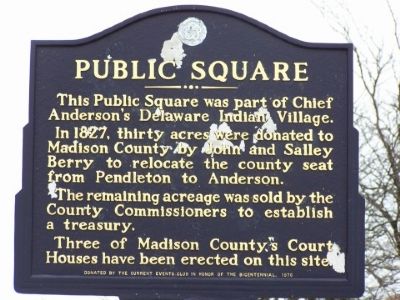Public Square Marker image. Click for full size.