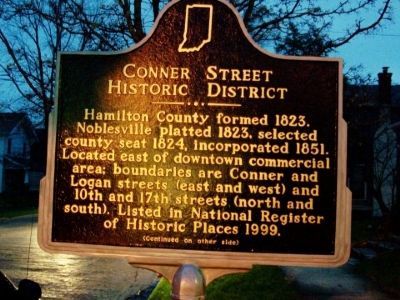 Conner Street Historic District Marker image. Click for full size.