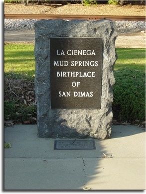 Birthplace of San Dimas Marker image. Click for full size.