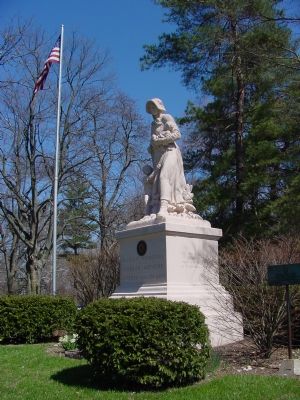 Madonna of the Trail Monument image. Click for full size.
