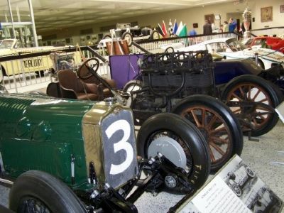 Just a few of the many cars on display in the museum. image. Click for full size.