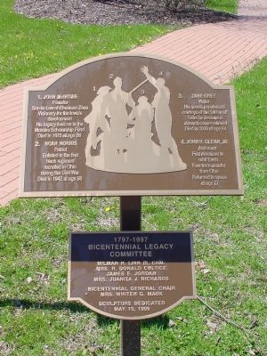The Bicentennial Legacy Monument Marker image. Click for full size.