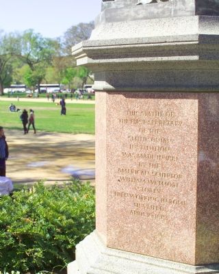 Joseph Henry Inscription. Click for full size. Joseph Henry Inscription image. Click for full size.