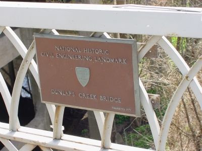National Historic Civil Engineering Landmark. Click for full size. National Historic Civil Engineering Landmark image. Click for full size.
