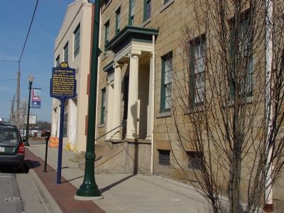 Marker in Front of LeMoyne House. Click for full size. Marker in Front of LeMoyne House image. Click for full size.