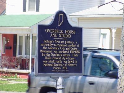 Overbeck House and Studio Marker image. Click for full size.