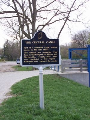 The Central Canal Marker. Click for full size. The Central Canal Marker image. Click for full size.