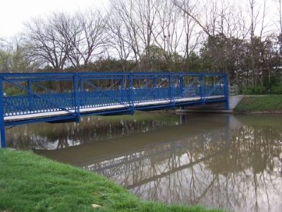 Bridge by The Central Canal marker.. Click for full size. Bridge by The Central Canal marker. image. Click for full size.