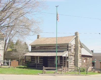 Log House Museum and Marker image. Click for more information.