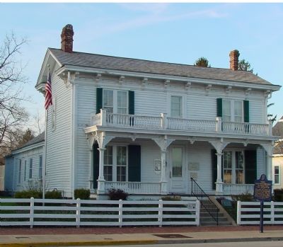 Birthplace of James Whitcomb Riley image. Click for full size.