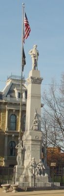 Guernsey Civil War Memorial. Click for full size. Guernsey Civil War Memorial image. Click for full size.